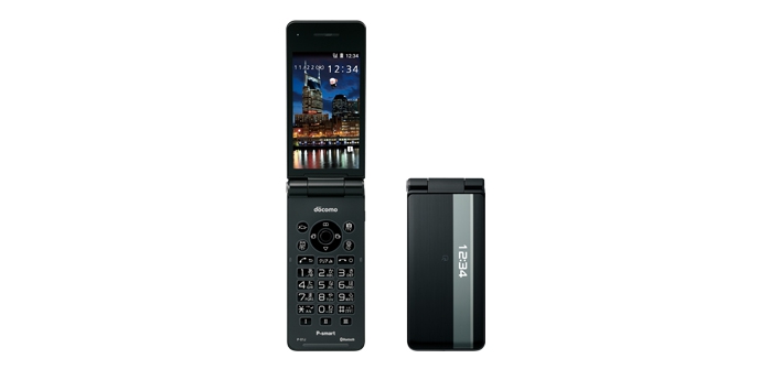 VoLTE対応のワンプッシュオープンケータイ、P-smart ケータイ P-01Jの発売日が11月4日に決定