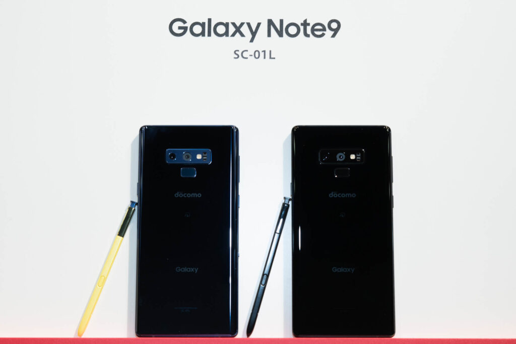 10月25日発売予定。ファン待望のGalaxy Note9 SC-01Lの本体価格、月額料金をご紹介。