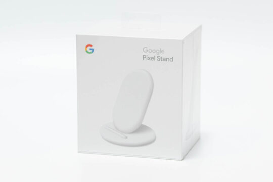 Pixel 3を急速充電できる純正ワイヤレス充電スタンド「Pixel Stand」を買ってみた。