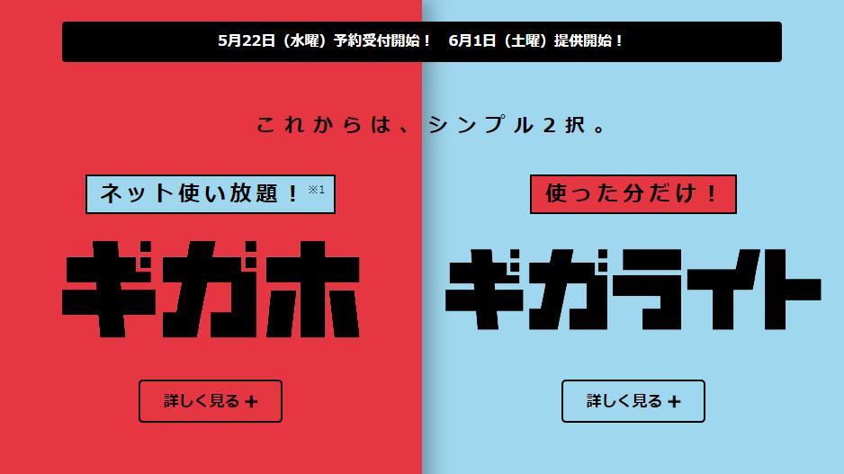 ドコモの「ギガホ」と「ギガライト」、今までと何が違う？