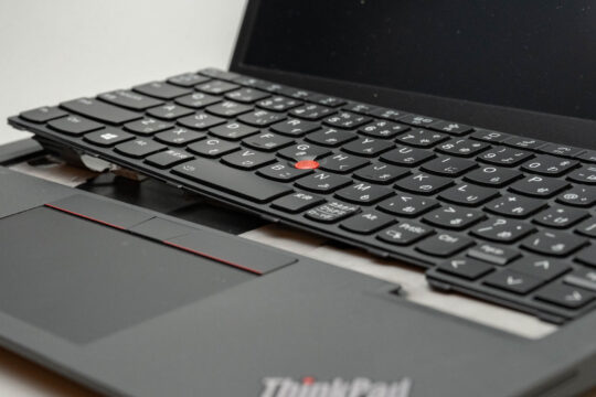ThinkPad X13 Gen 2のキーボードをUS配列→JIS配列に変更